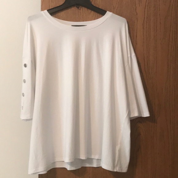 Eloquii Tops - Eloquii White Blouse Never Worn